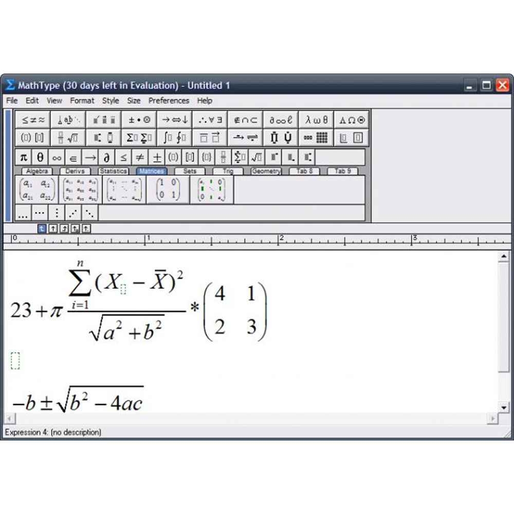 mathtype equation editor free download